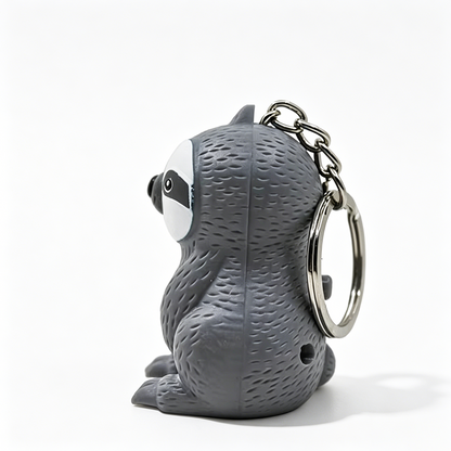 Sloth LED Sound Keychain