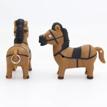 Trojan Horse LED Sound Keychain