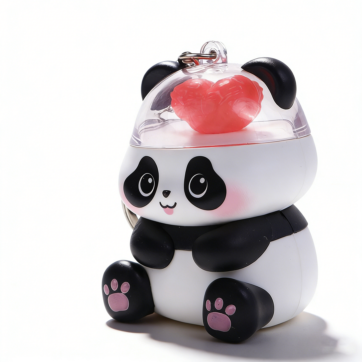 Love Brain Panda Magnetic Keychain