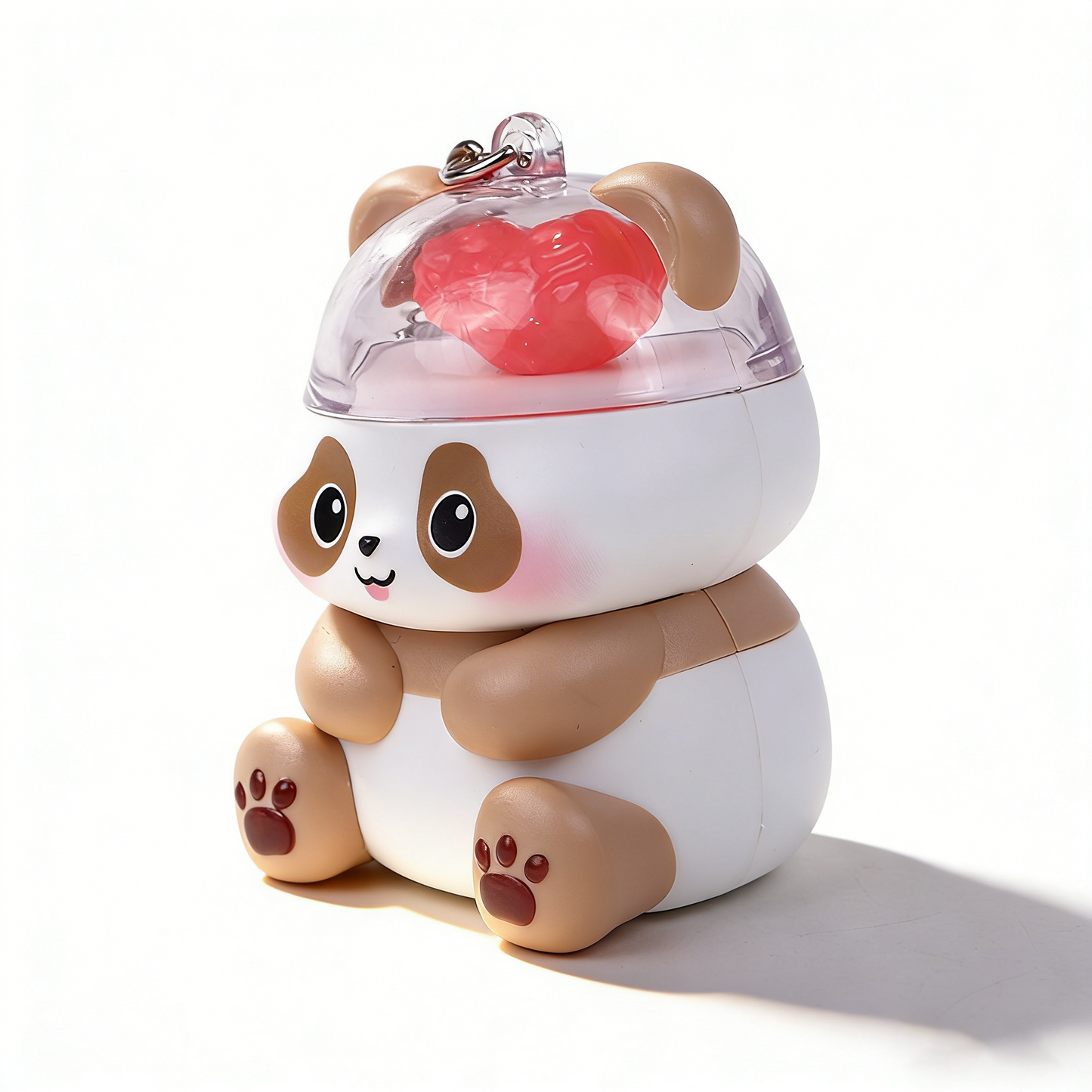 Love Brain Panda Magnetic Keychain