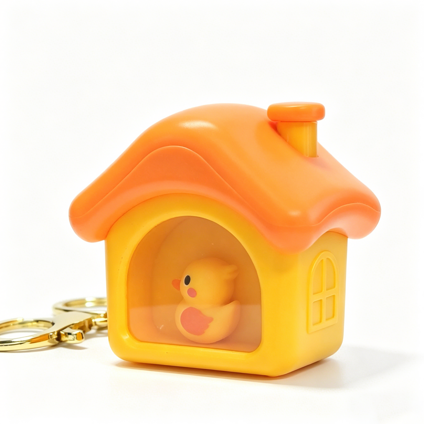 LIGHT-UP STARRY PET CARRIER KEYCHAIN