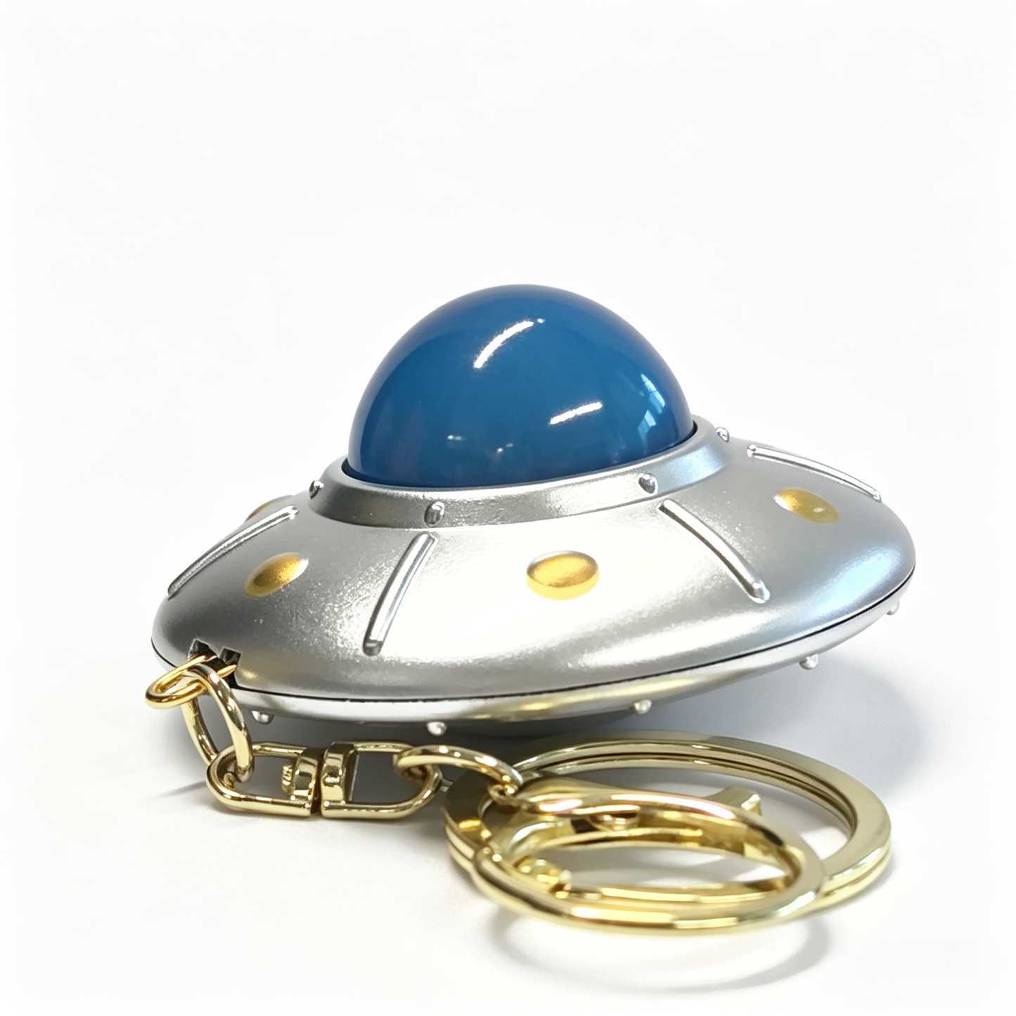 SPACESHIP LED KEYCHAIN