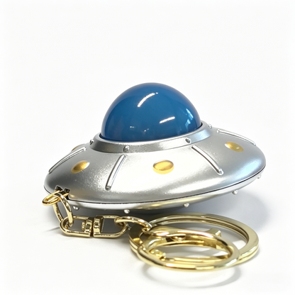 SPACESHIP LED KEYCHAIN