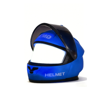 Clear Lens light up Helmet Keychain