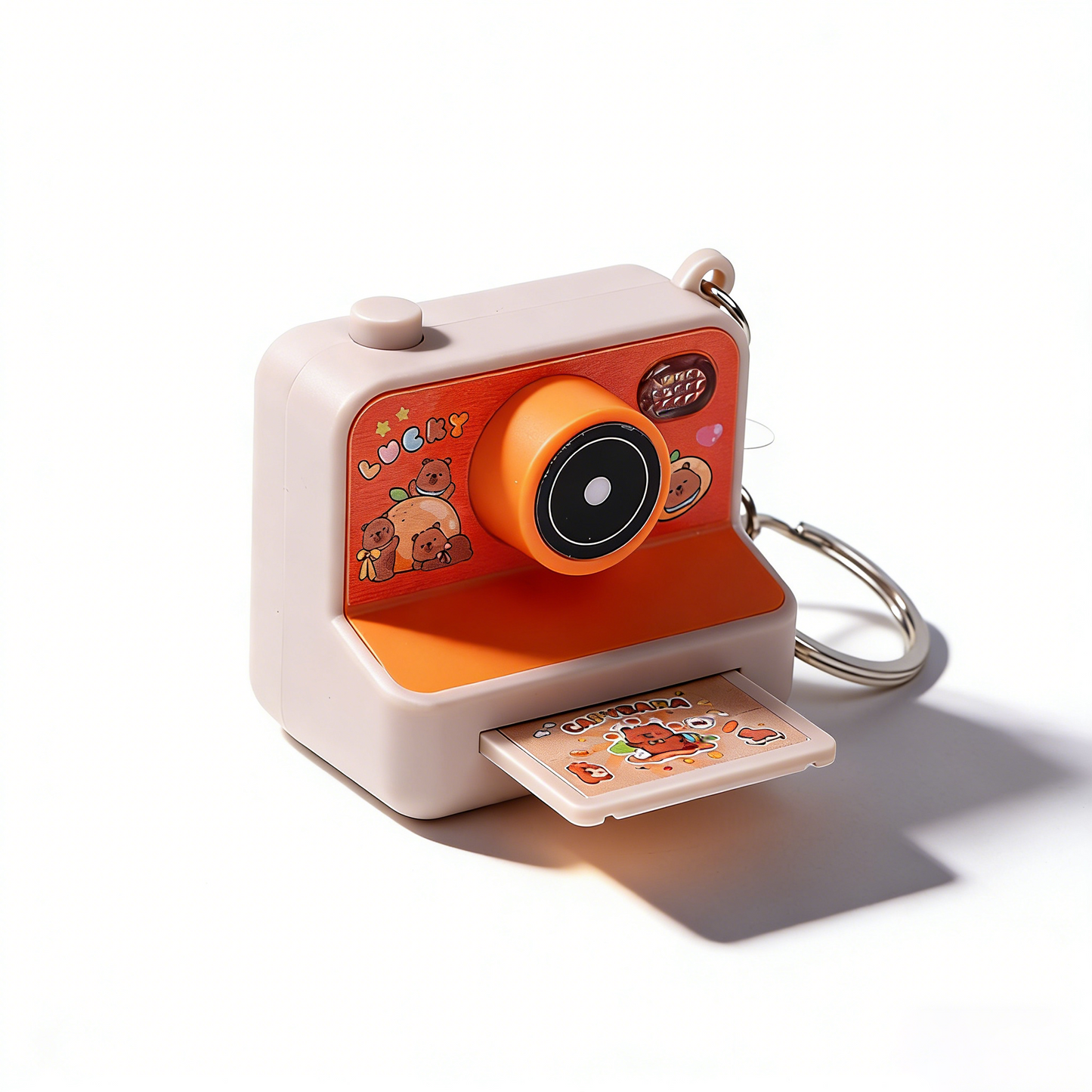 Polaroid-style Pop-up Keychain