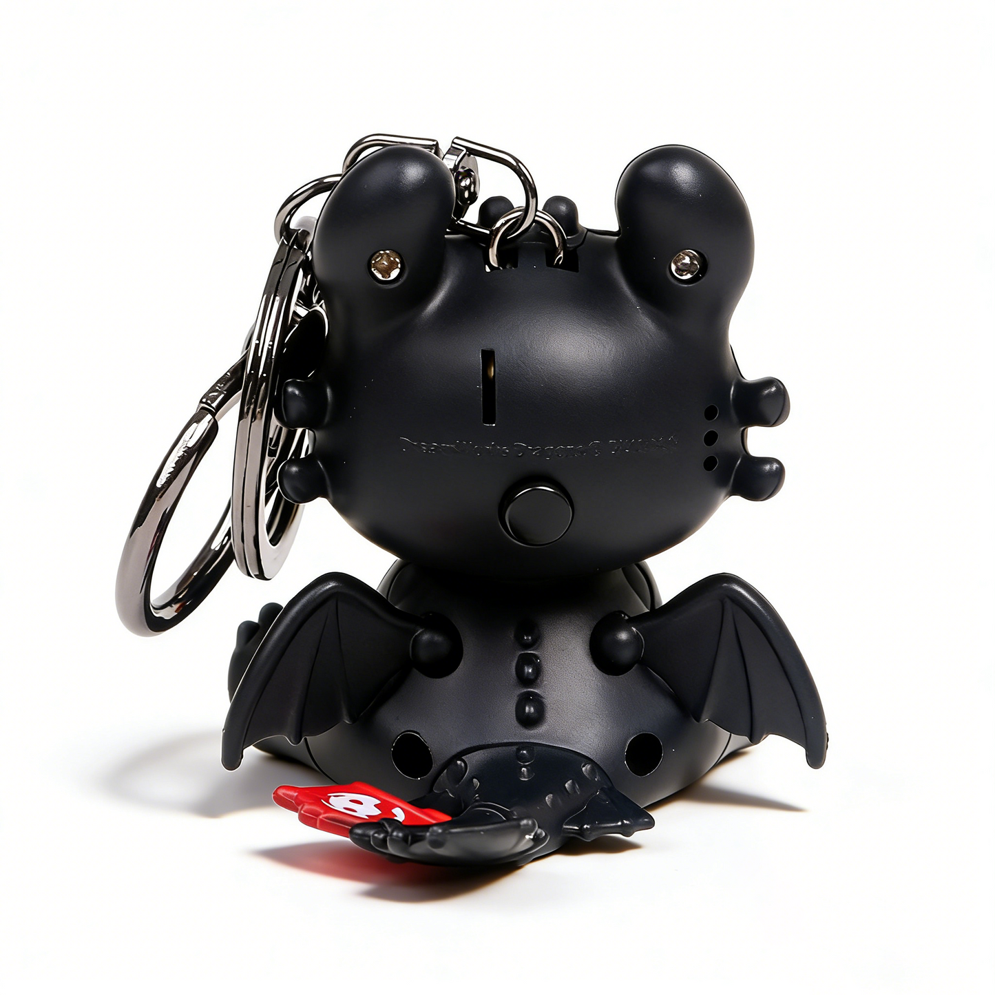 Officially Licensed How to Train Your Dragon Toothless Holding Fish Keychain