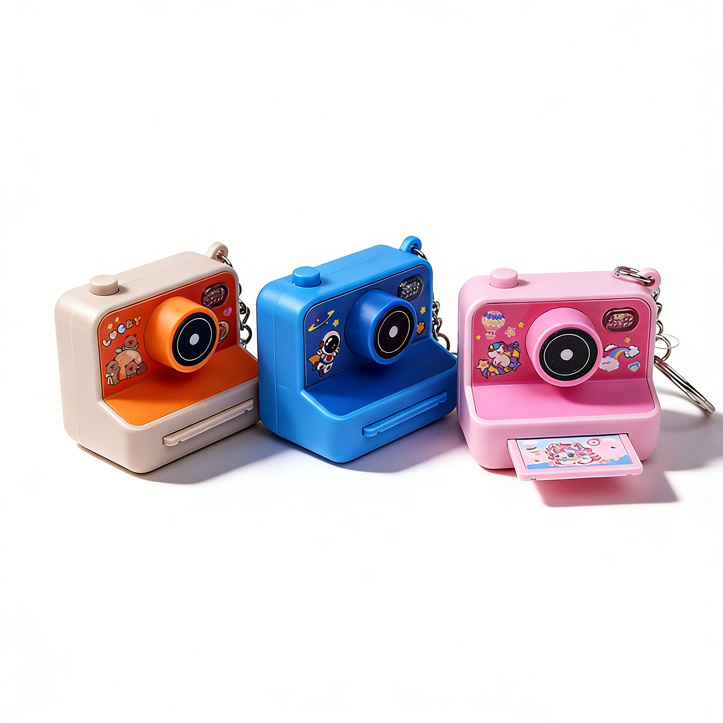 Polaroid-style Pop-up Keychain