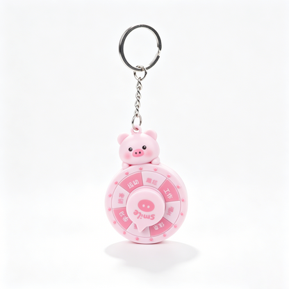 Lottery Machine Keychain