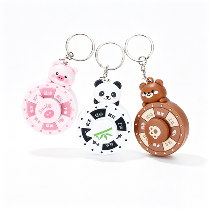 Lottery Machine Keychain