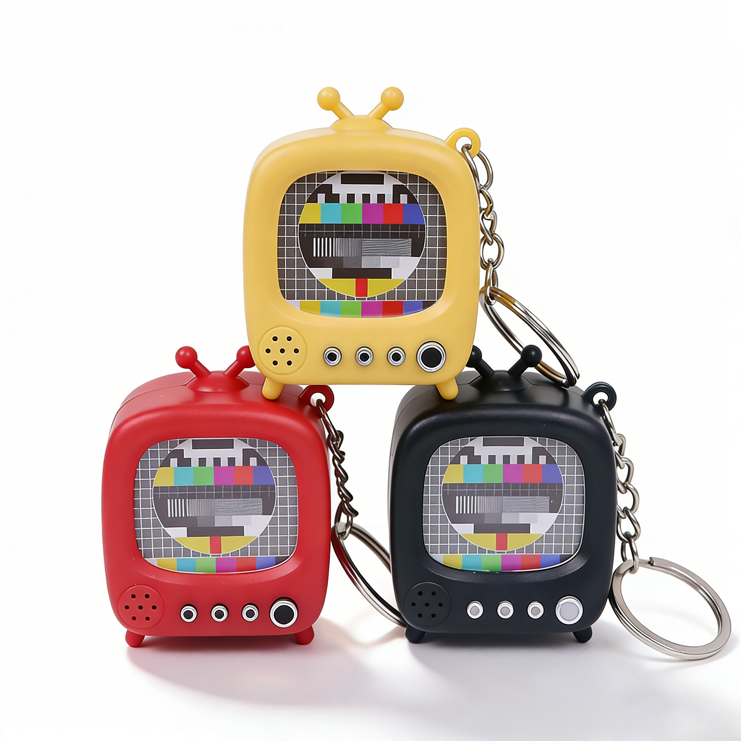 Vintage TV Sound Keychain