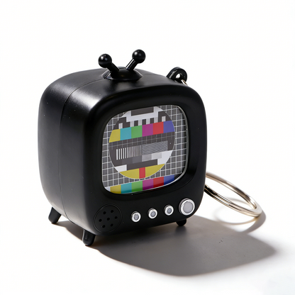 Vintage TV Sound Keychain