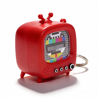 Vintage TV Sound Keychain
