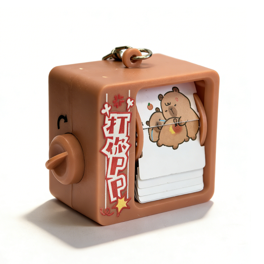 Colorful Slide Wind-up Keychain