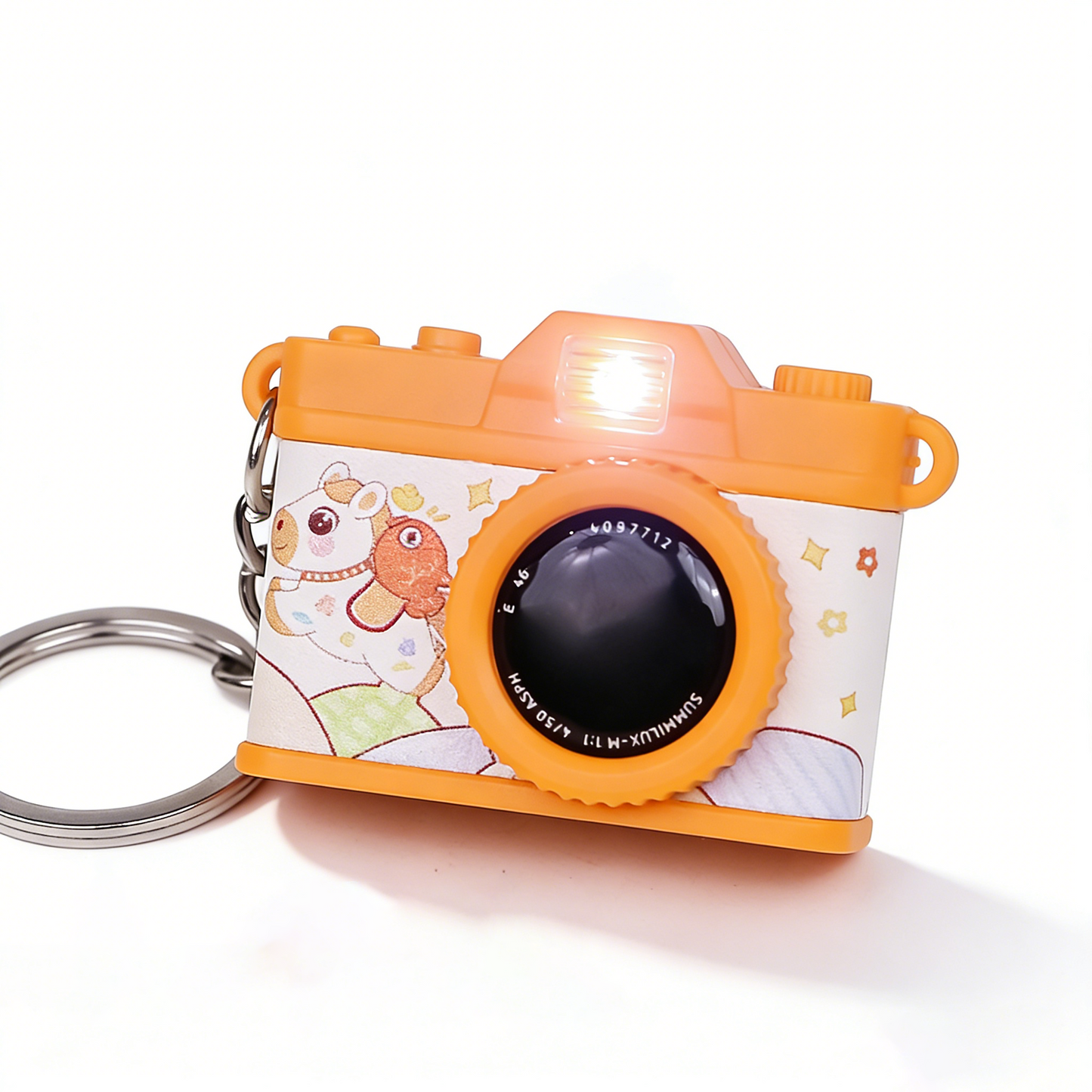 Pony Flash Camera Keychain