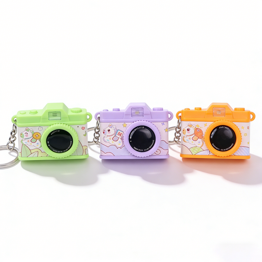 Pony Flash Camera Keychain