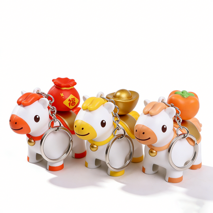 Pony Spinning Keychain