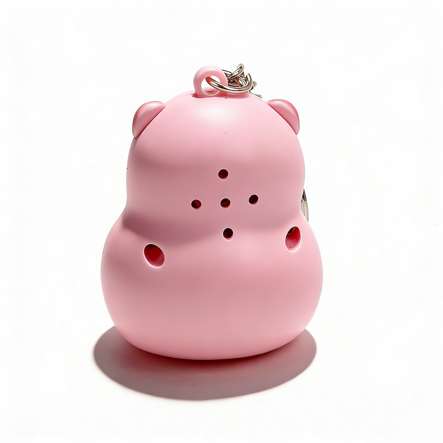 Capybara Mahjong Glowing Keychain