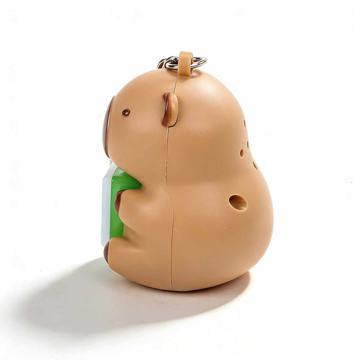 Capybara Mahjong Glowing Keychain