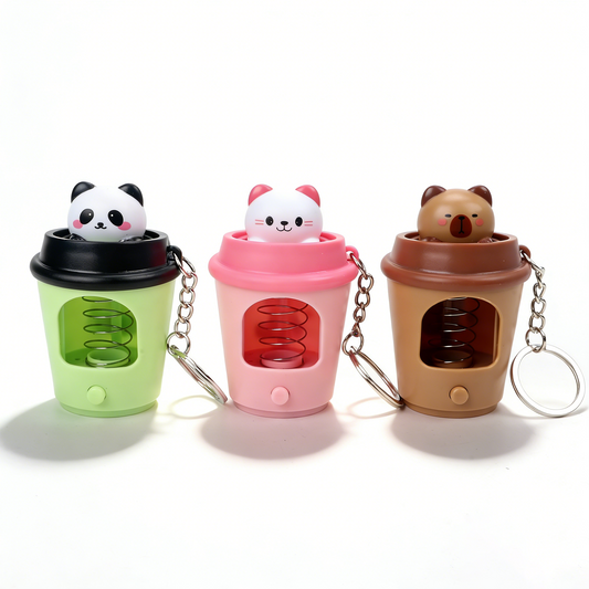 Cute Animal Milk Tea Cup