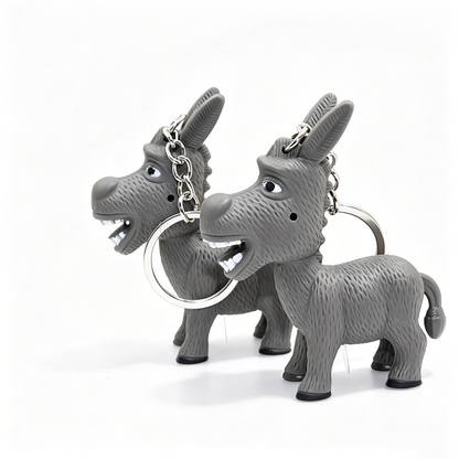 Donkey Animal Light Up Keychain