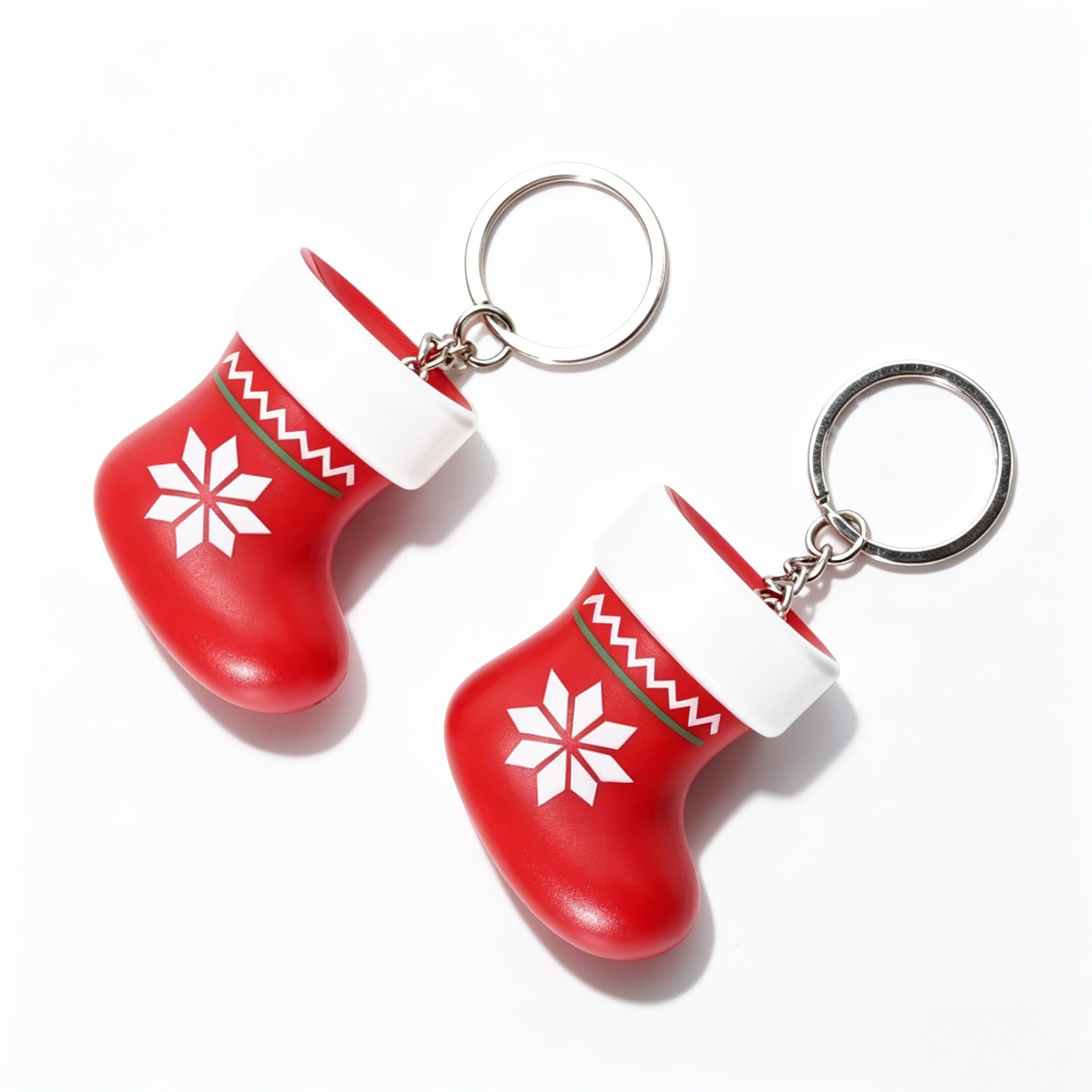 Christmas Stocking Light Up Keychain