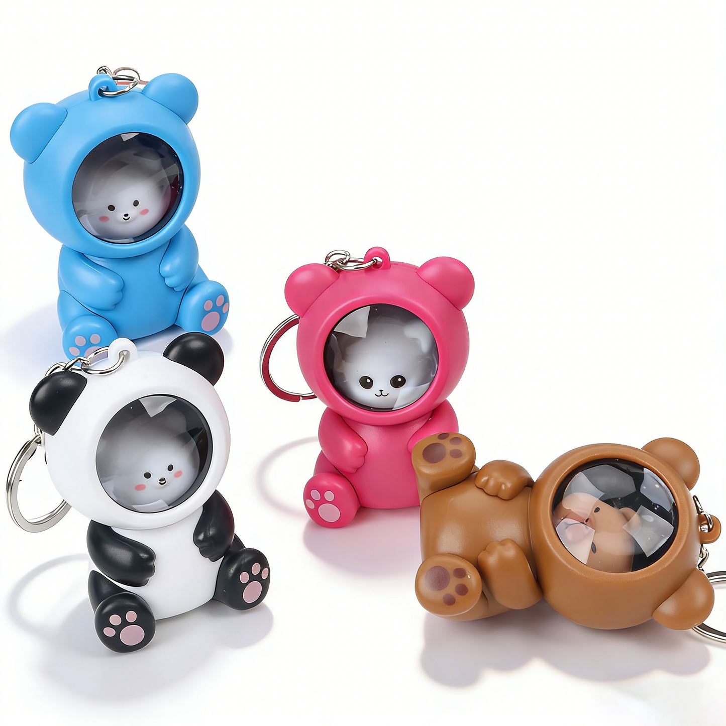 Panda Starry Sky Keychain