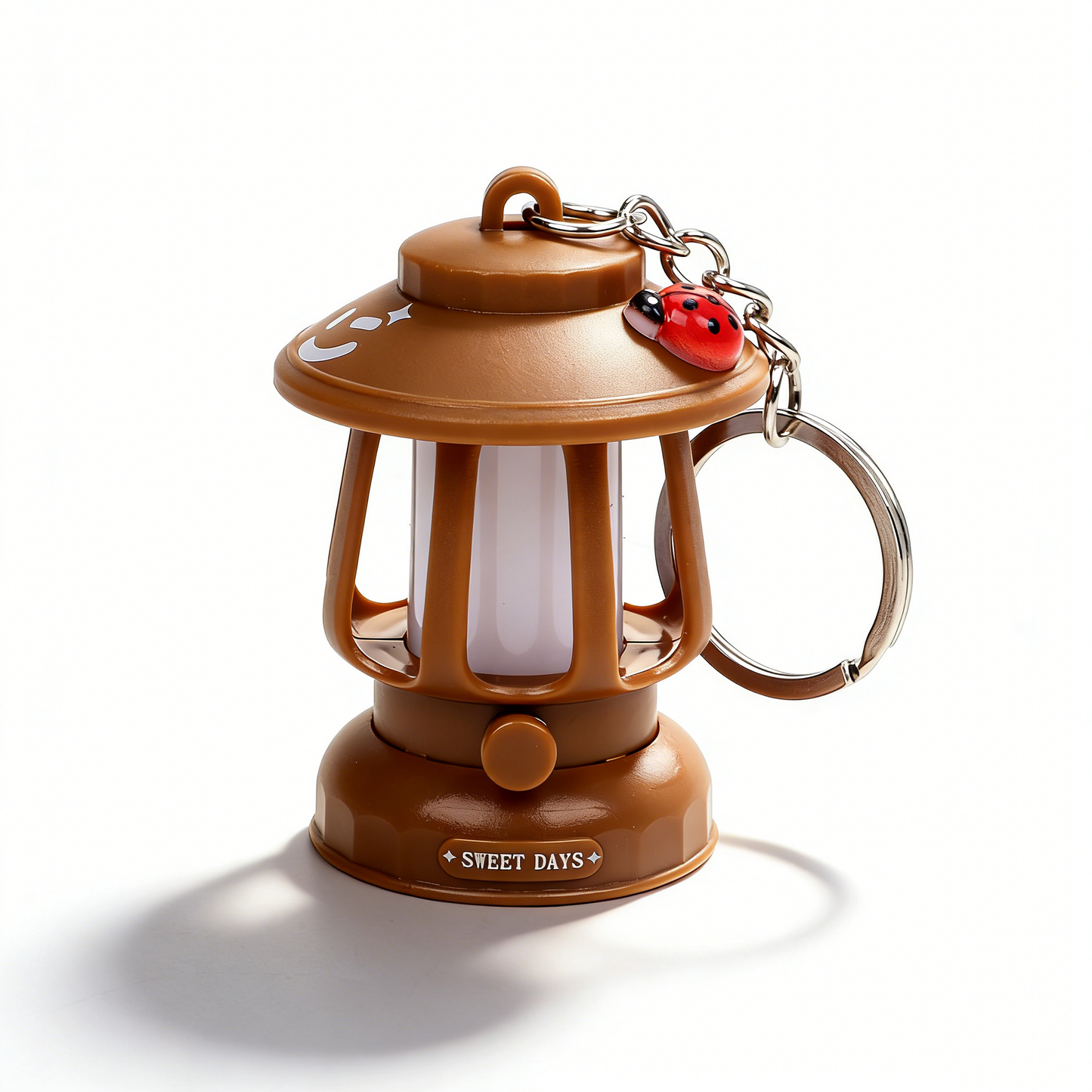 Camping Mini Night Light Keychain