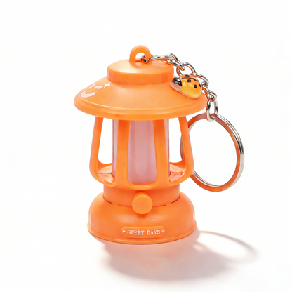 Camping Mini Night Light Keychain